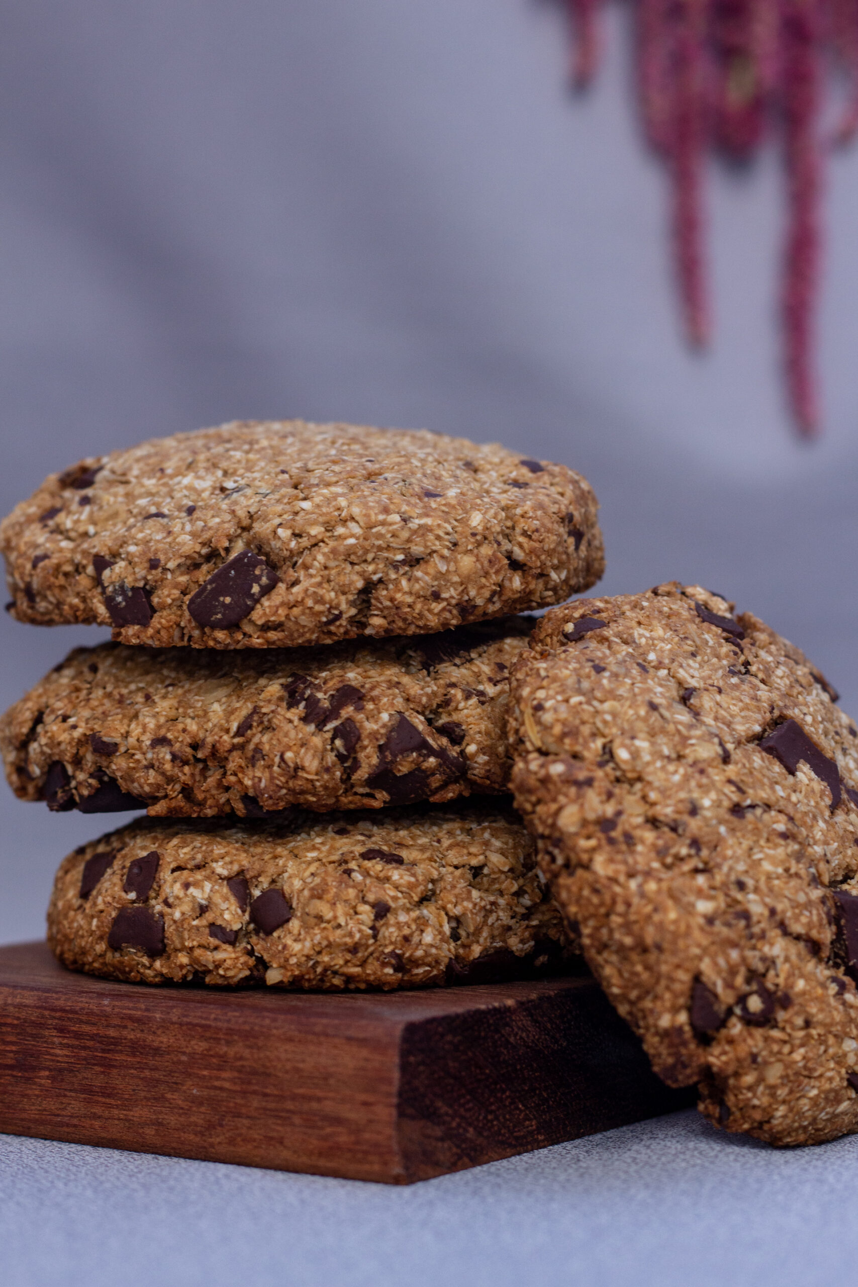 Vegan Choc Chunk Cookies