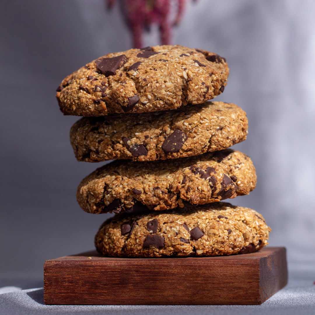 Vegan choc chunk cookie